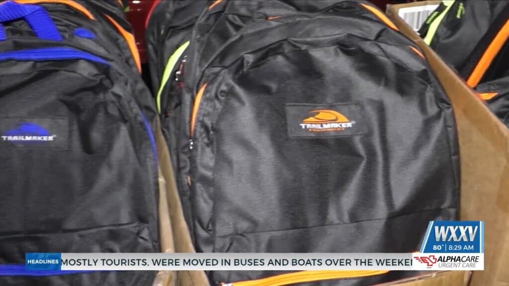 Backpack Giveaway At Big Play Entertainment In Biloxi