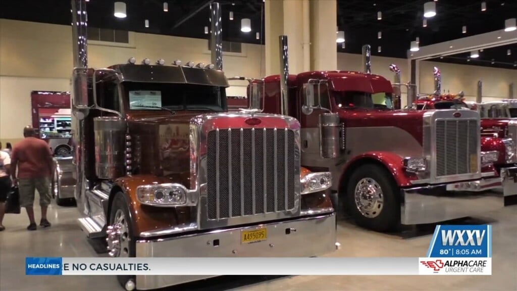 Over 100 Trucks On Display At The 8th Annual Big Rig Truck Show