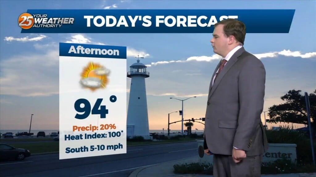 7/3 Chris's "july 4th Eve" Monday Afternoon Forecast