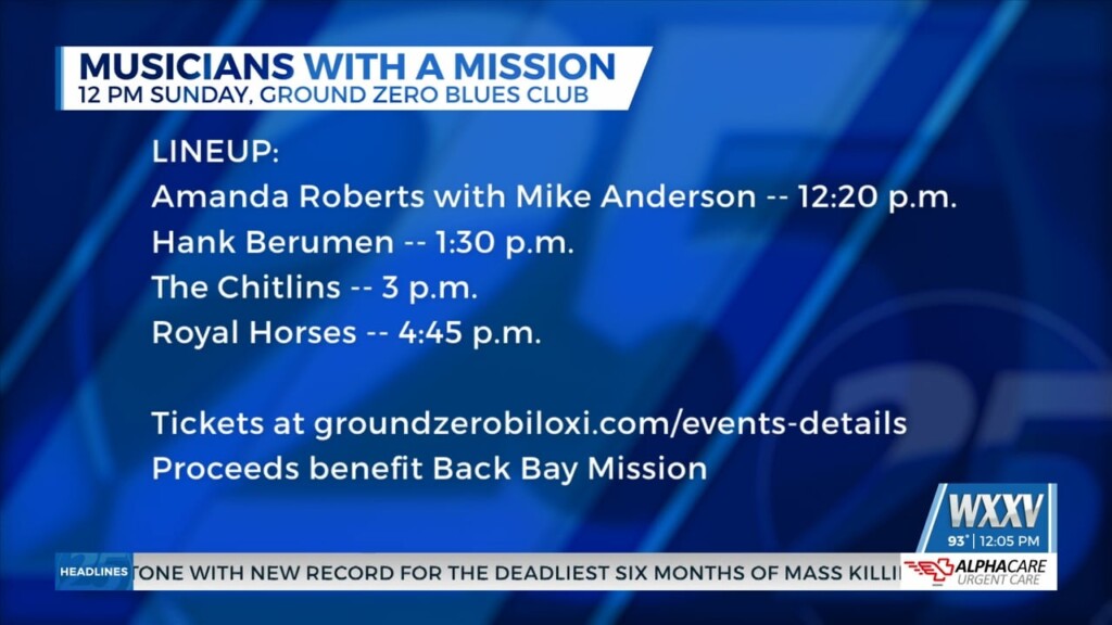 Musicians With A Mission At Ground Zero Blues Club
