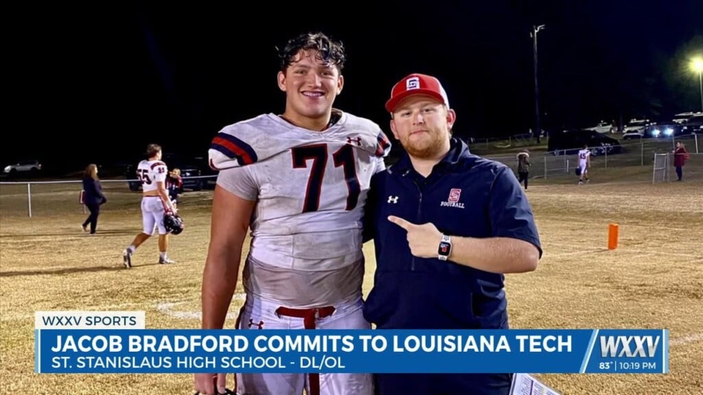 St. Stanislaus Rising Senior Jacob Bradford Commits To Louisiana Tech For Football.