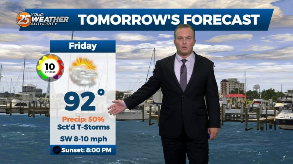 7/13 Jeff's "humid Pattern" Thursday Night Forecast