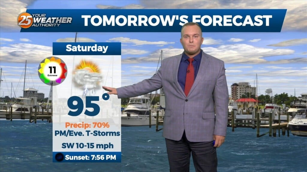 7/21 Jeff's "hot, Turning Unsettled" Weekend Forecast