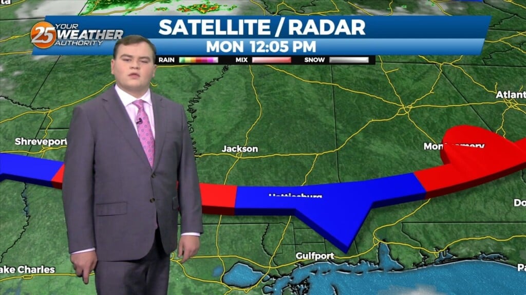 7/24 Chris's "average Highs Expected Today" Monday Afternoon Forecast