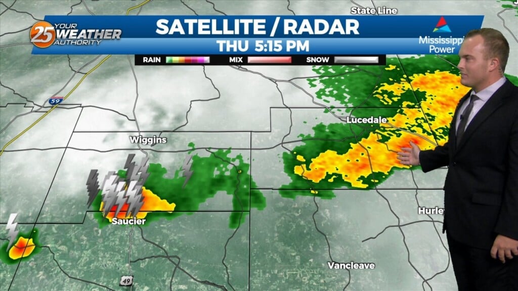 7/13 Jeff Vorick's "thunderstorms Moving Through" Thursday Evening Forecast