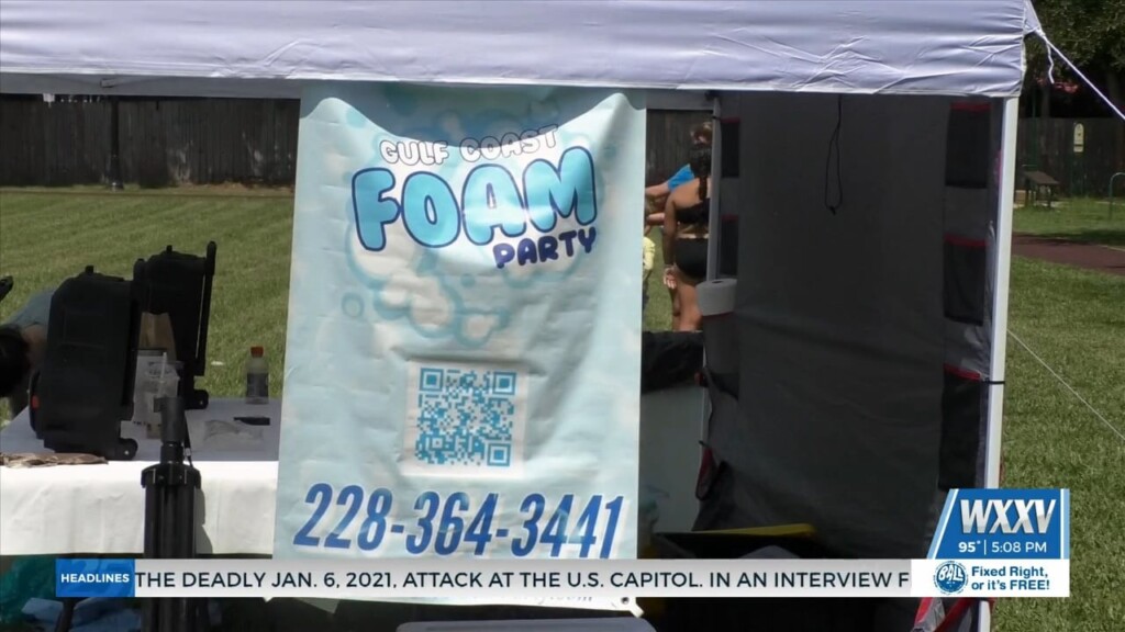 Ymca Holds Back To School Foam Party