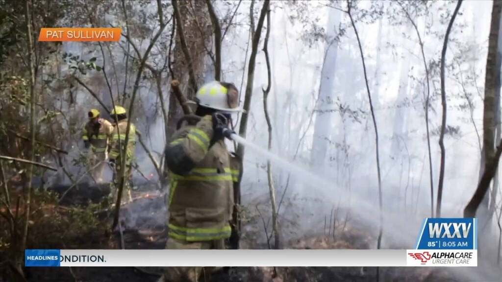 Wood Fire Threatened Mobile Home In Lizana