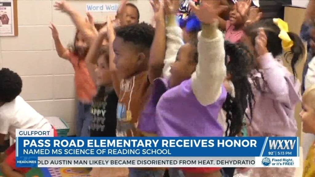 Pass Road Elementary Celebrated For Reading Literacy Scores
