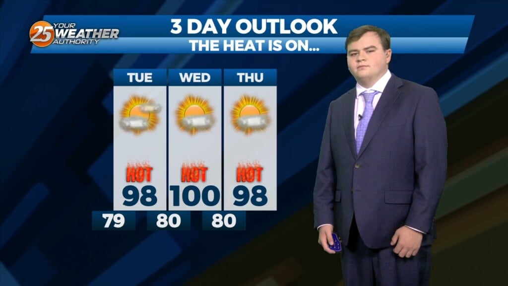 8/21 Chris's "heat And Tropical Mischief" Monday Evening Forecast