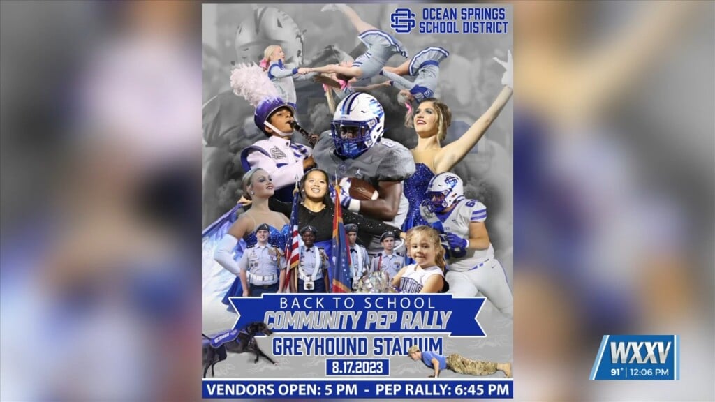 Ocean Springs Community Pep Rally Tonight