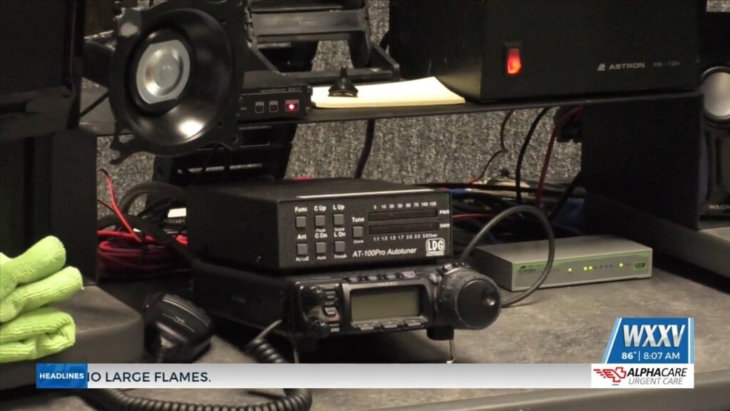 Locals Gather For State Wide Emg Radio Operator Simulation