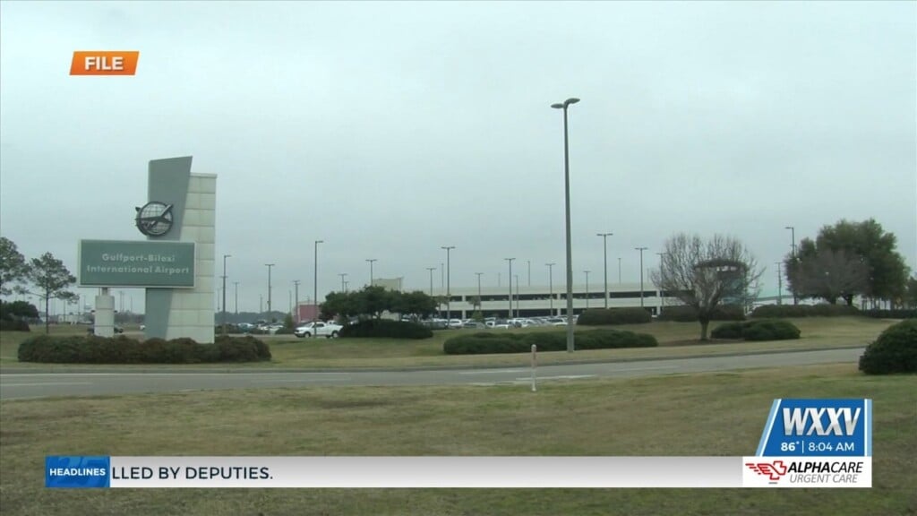 Tsa Training Exercise At Gulfport Biloxi International Airport