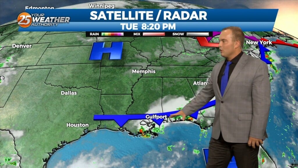 8/15 Jeff's "cold Frontal Passage" Tuesday Night Forecast