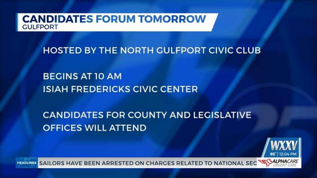 Candidates Forum Saturday In Gulfport