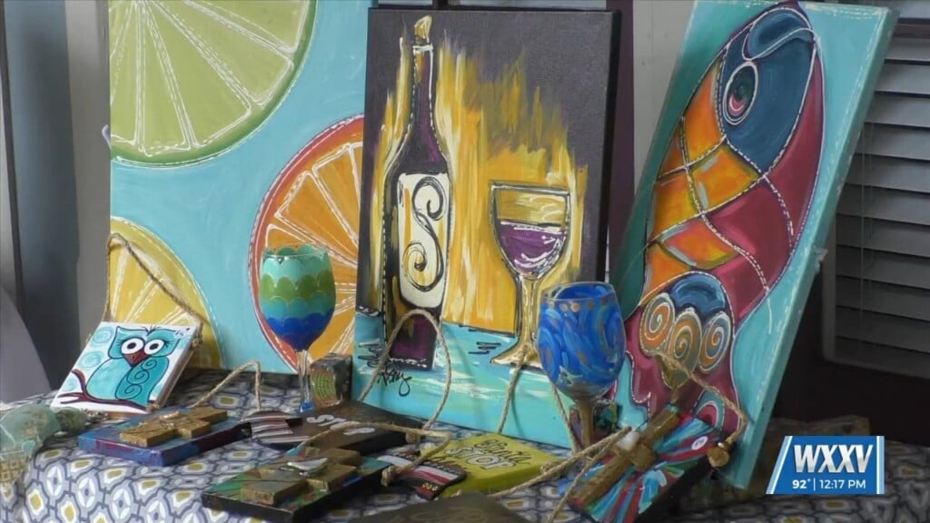 Labor Day Art In Downtown Ocean Springs