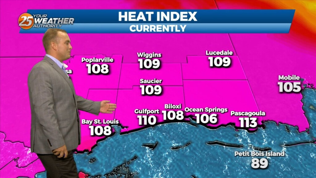 8/4 Jeff Vorick's "hot/humid" Friday Evening Forecast