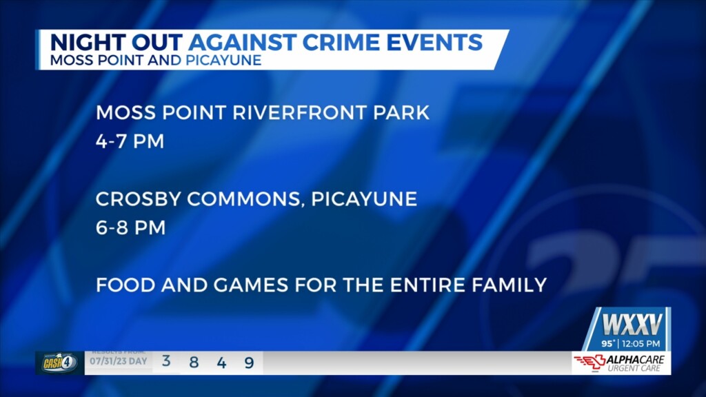 Law Enforcement Agencies Hold Night Out Against Crime