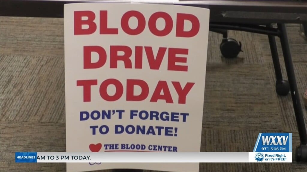 Singing River Hospital Holds Blood Drive