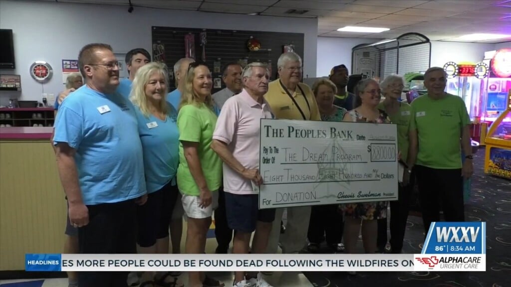 Peoples Bank Donates To Dream Program