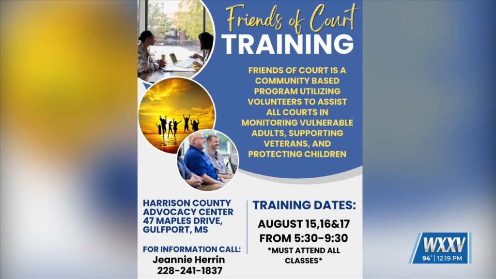Friends Of The Court Training