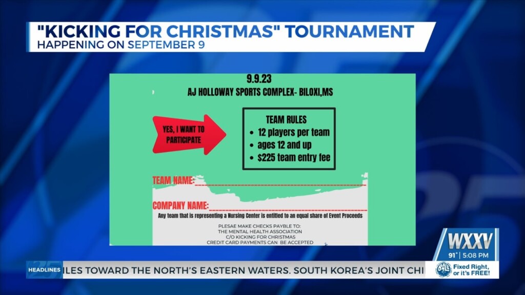‘kicking For Christmas’ Kickball Tournament Happening September 9th