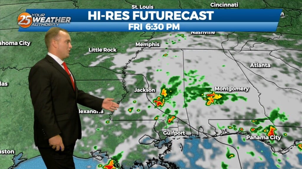 8/31 Jeff's "rain Returns" Thursday Night Forecast