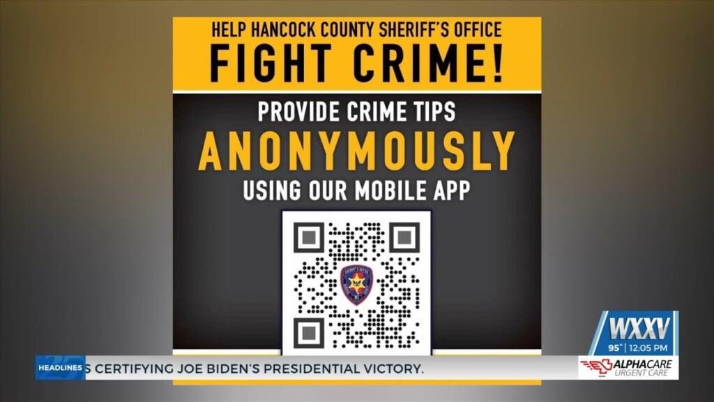 Hancock County Sheriff’s Office Launches App For Community To Share Tips