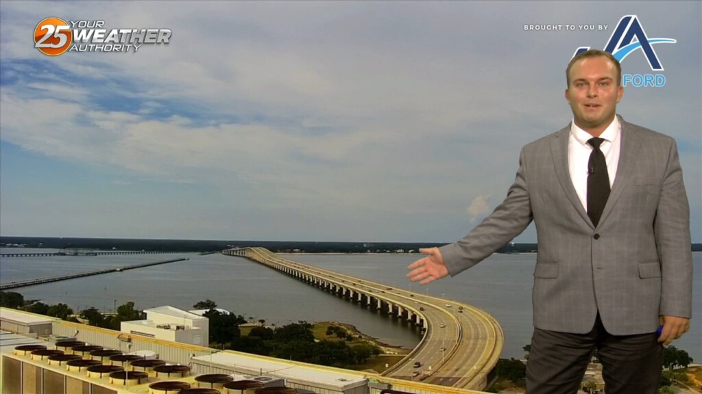 8/8 Jeff's "clearing" Tuesday Evening Forecast