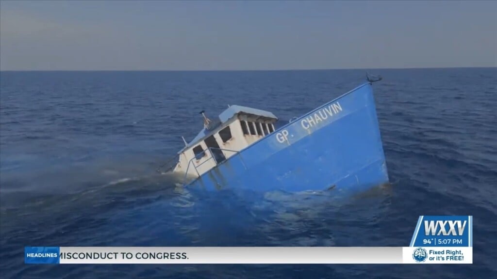 Two Vessels Sunk To Become Reefs Off The Coast Of Biloxi