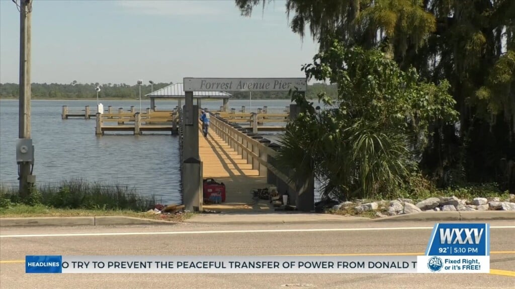 Forrest Avenue Pier In Biloxi Reopens Friday