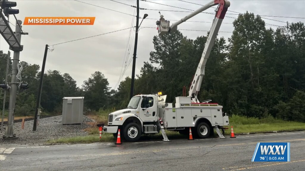 Mississippi Power Crews Assist In Storm Recovery