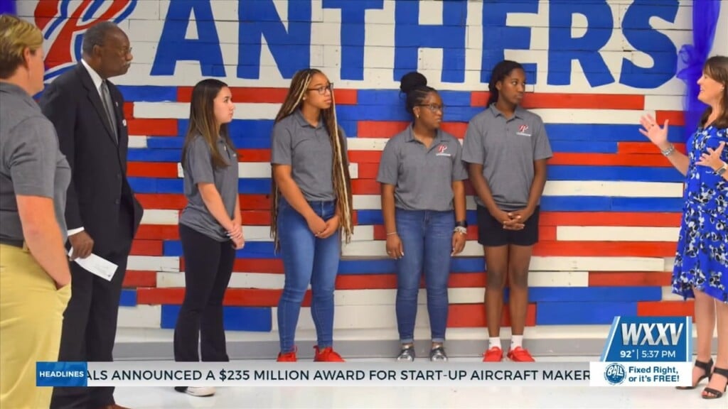 Pascagoula High Students Raise Money For Moss Point Tornado Recovery