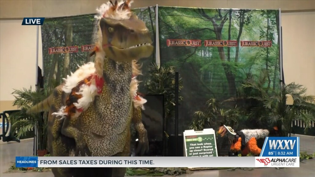 Jurassic Quest Returns To The Gulf Coast