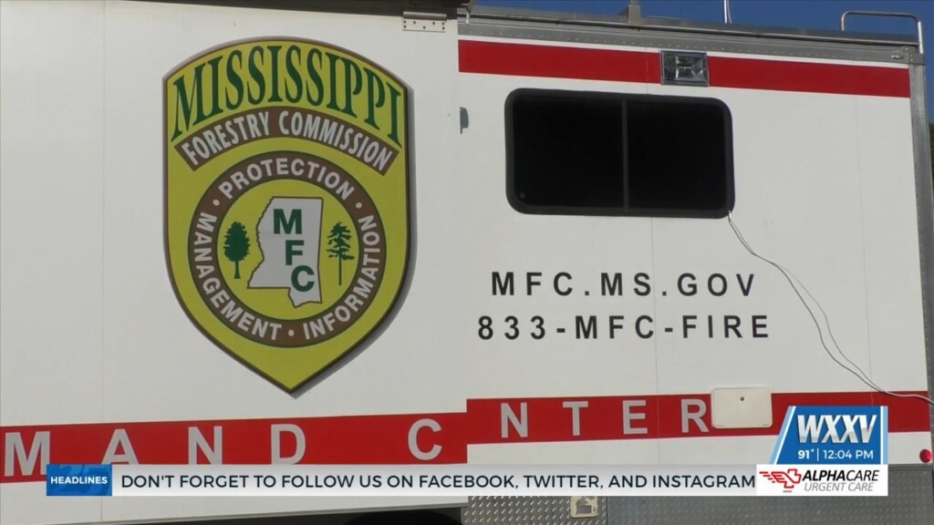 Inside Look At The Mississippi Forestry Commission Stone County Station