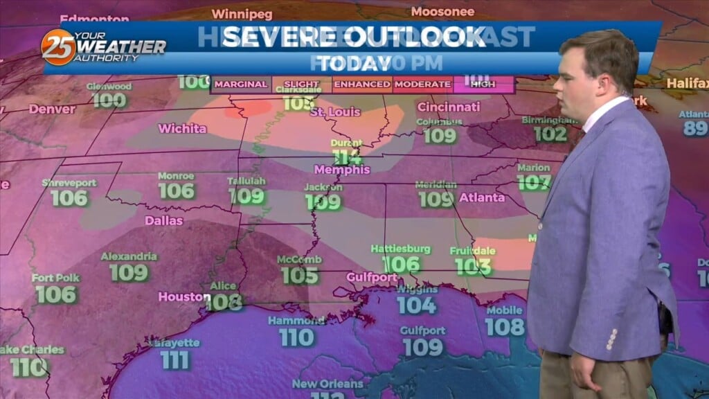 8/10 Chris's "hot Weekend Ahead" Friday Afternoon Forecast