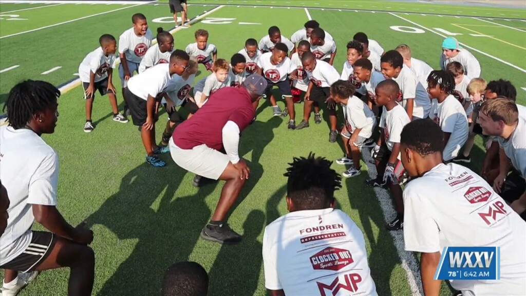 Terrell Buckley Foundation Hosts Second Annual Free Football Camp In Gautier