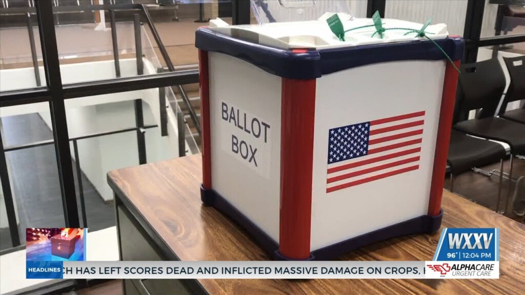 Run Off Absentee Voting Begins Tomorrow