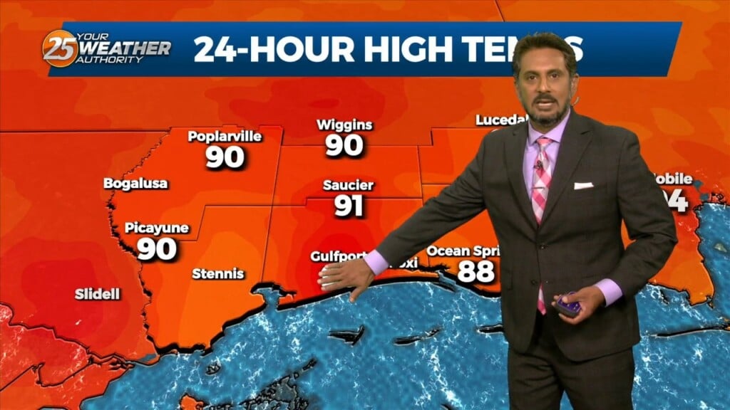 8/31 The Chief's "final Day Of August" Thursday Morning Forecast
