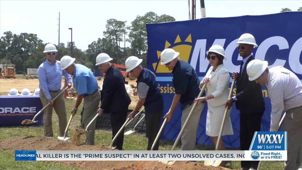 Mgccc Harrison County Campus Breaks Ground On New Stem Building