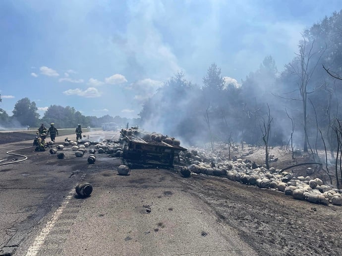 Propane Explosion