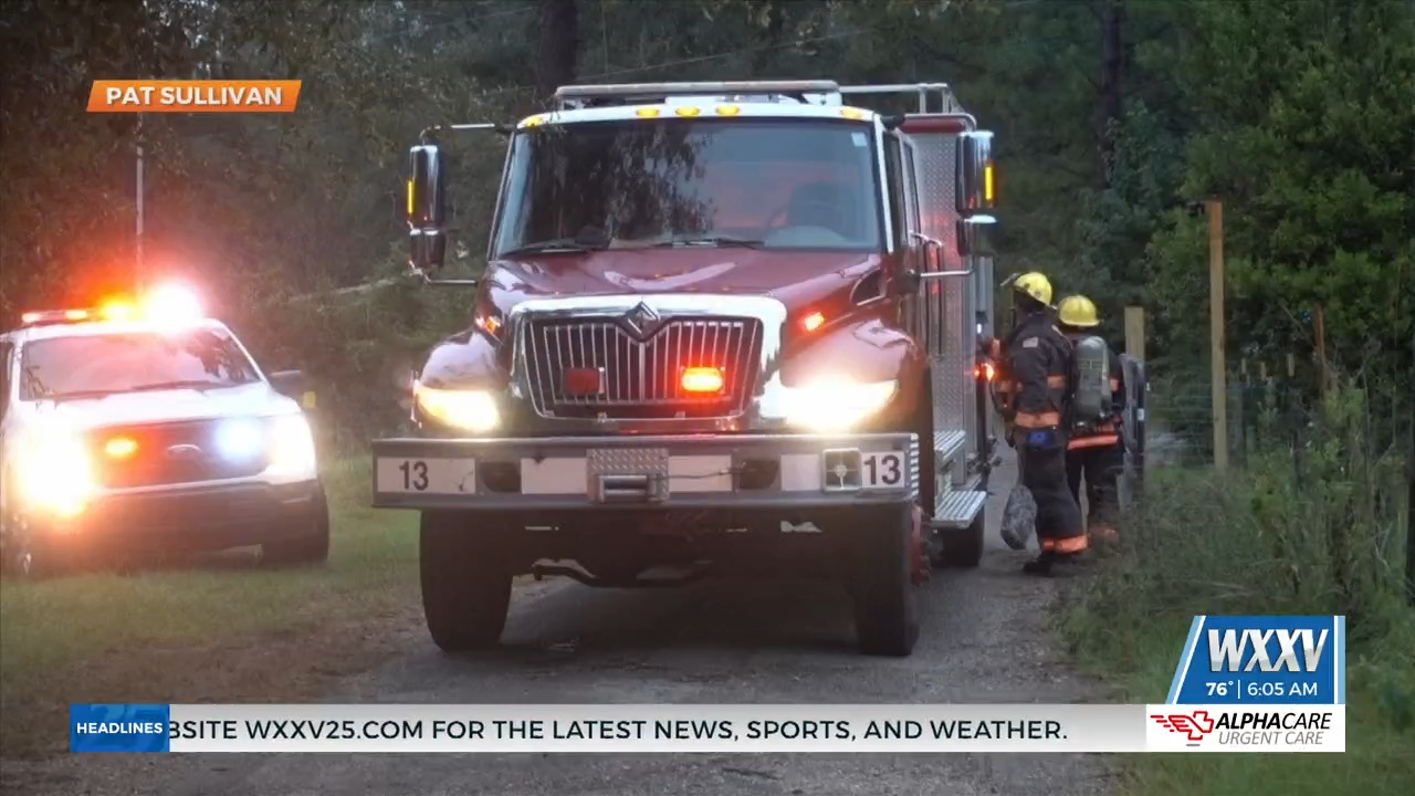 Harrison County fire crews respond to minor storm damage - WXXV News 25
