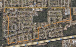 Detour Map Dedeaux Rd Erc 9 26 23
