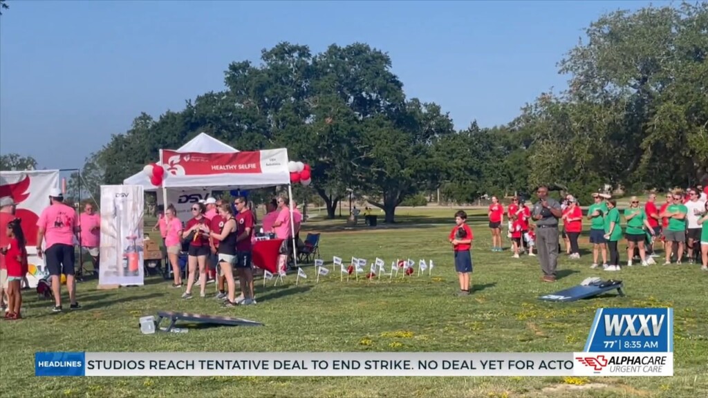‘walk To Save Lives’ At The American Heart Association Heart Walk