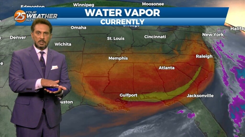 9/18 The Chief's "less Humid Air Mass" Monday Morning Forecast