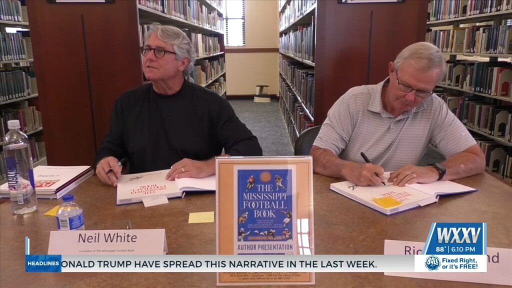 The Mississippi Football Book Signing At Usm