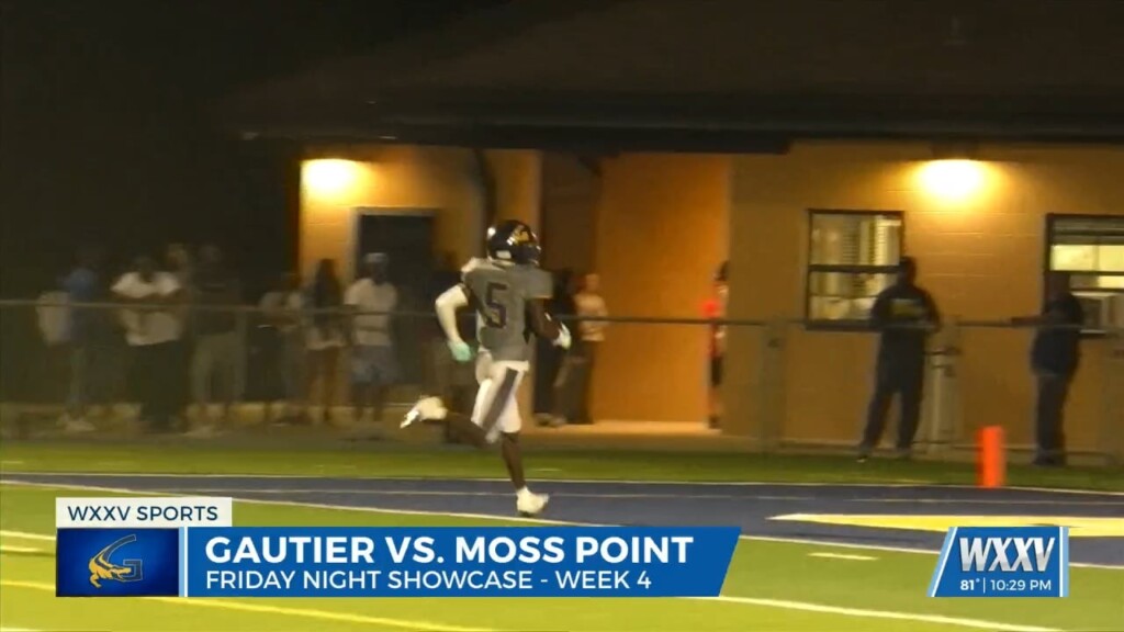 Gautier Bounces Back With 27 7 Win Over Moss Point