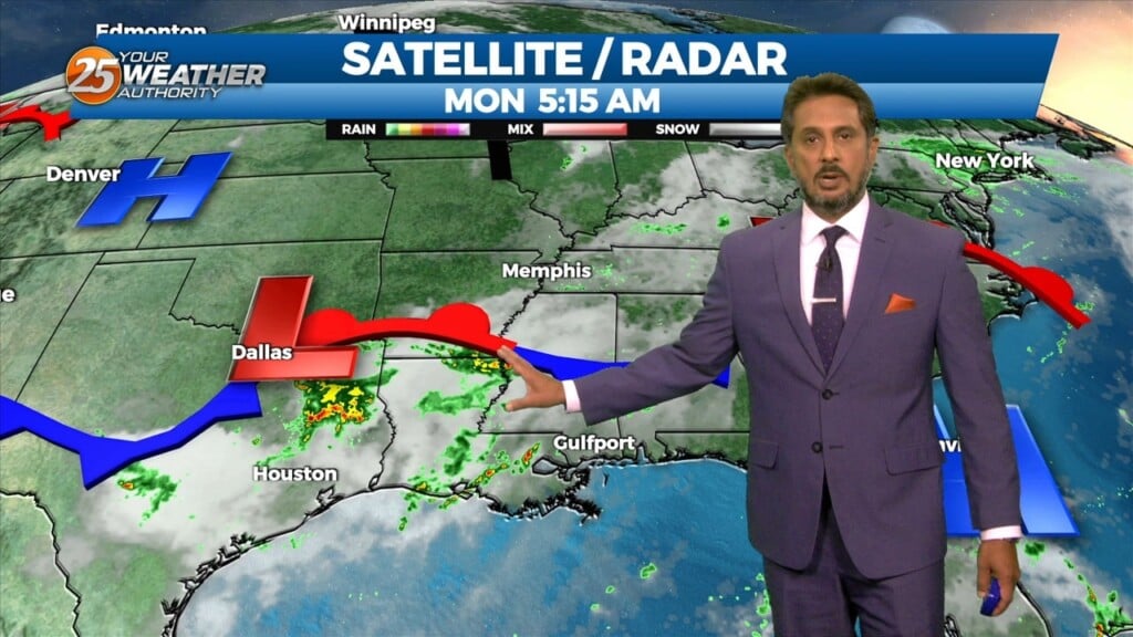 9/25 The Chief's "elevated Rain Chances Ahead" Monday Morning Forecast