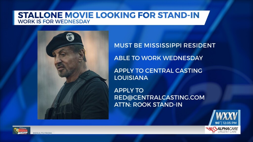Stallone Movie Looking For Stand In