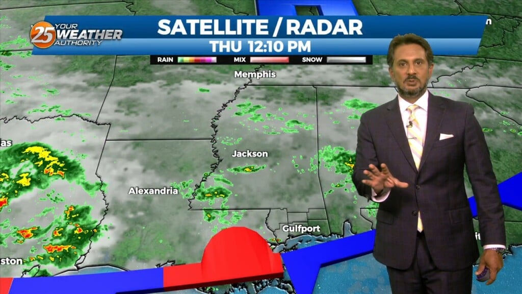 9/14 The Chief's "daily Showers And Thunderstorms" Thursday Afternoon Forecast
