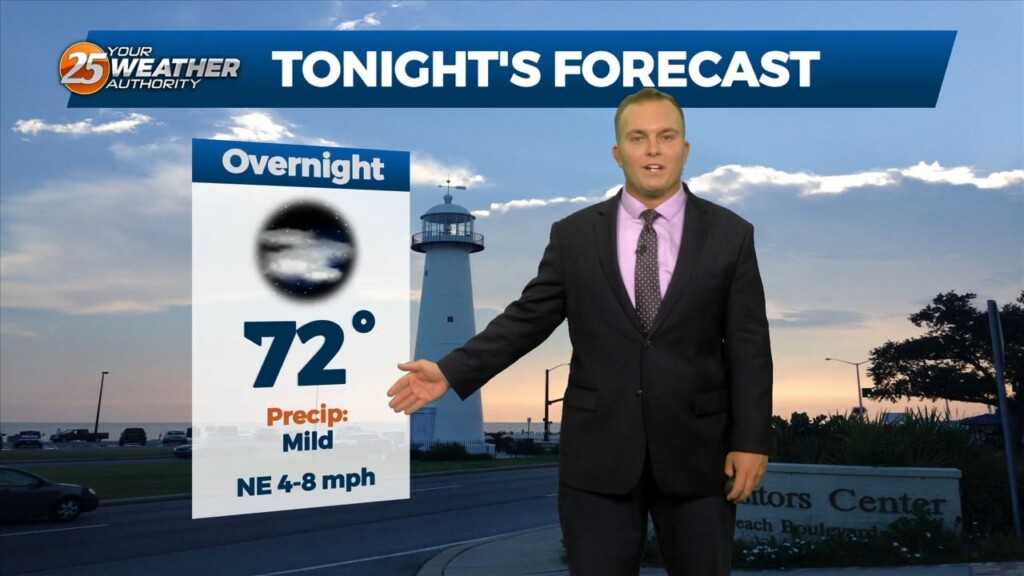 9/27 Jeff's "some Clearing" Wednesday Night Forecast